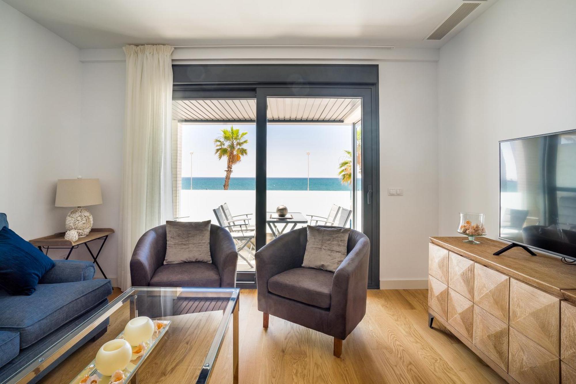 Ferienwohnung Gran Vivienda De Lujo Frente Al Mar Málaga Exterior foto